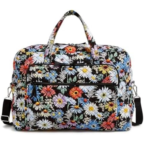 Vera Bradley Cotton Grand Weekender Travel Bag