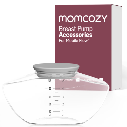 Momcozy Mobile Flow Breast Pump Collector Cup, Original Momcozy M9 Breast Pump Replacement Accessories