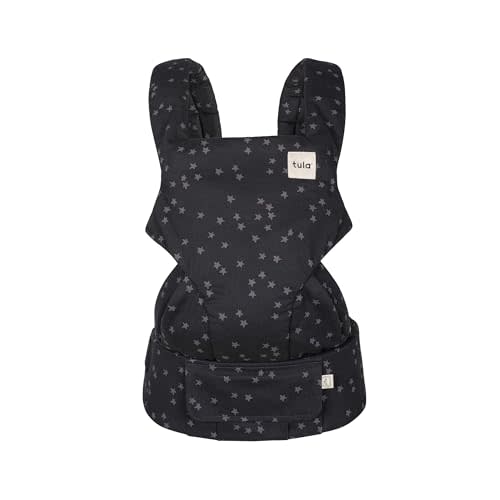 Baby Tula Explore Mesh Baby Carrier 7 – 45 lb, Adjustable Newborn to Toddler Carrier, Multiple Ergonomic Positions Front and Back, Breathable and Cool – Tula Coast + Mesh, Discover