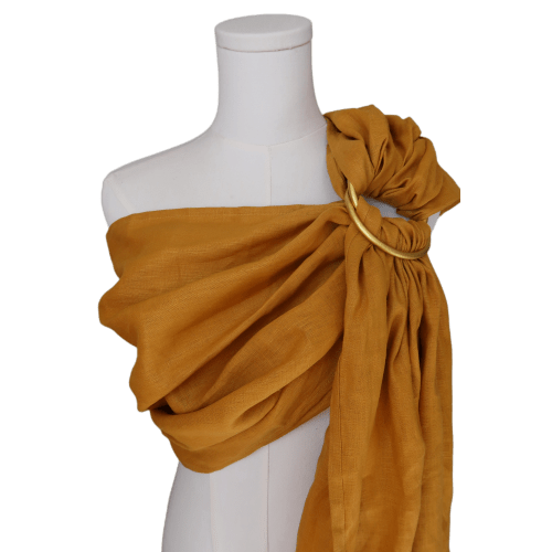 Mustard Angel Baby Ring Sling
