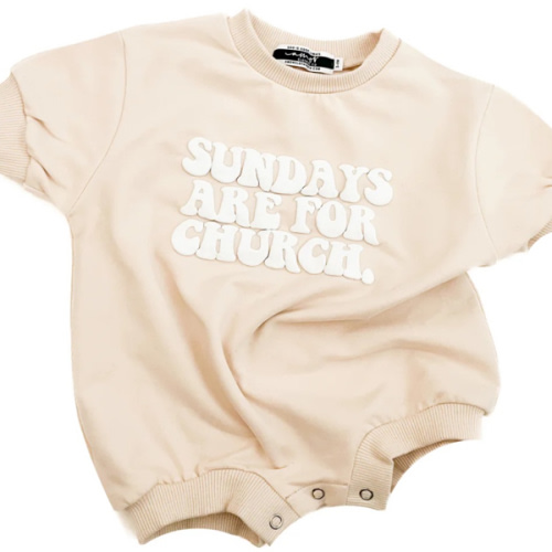 Sundays Are For Church Bubble Jumpsuit