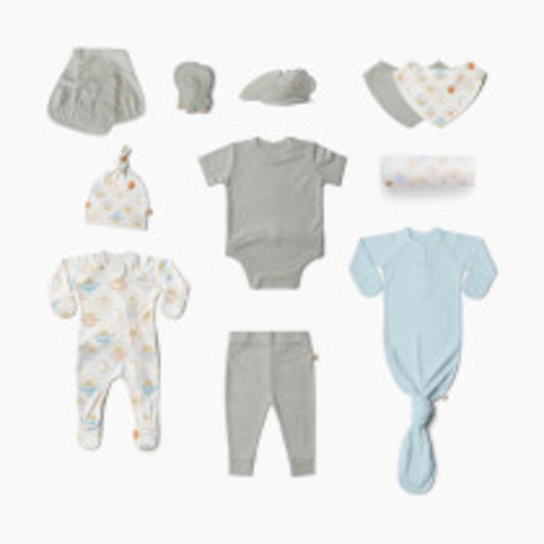 Goumi Kids x Babylist 11-Piece Layette Gift Set - Celestial, 0-3 M