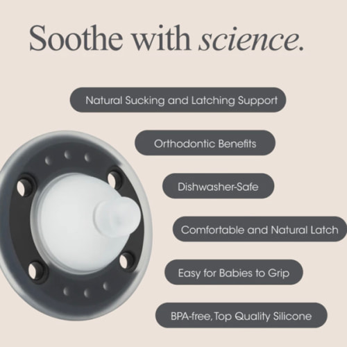 Ninni Pacifier Onyx 2 Pack