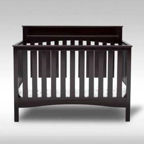 Delta Children Skylar 6-in-1 Convertible Crib - Bianca White