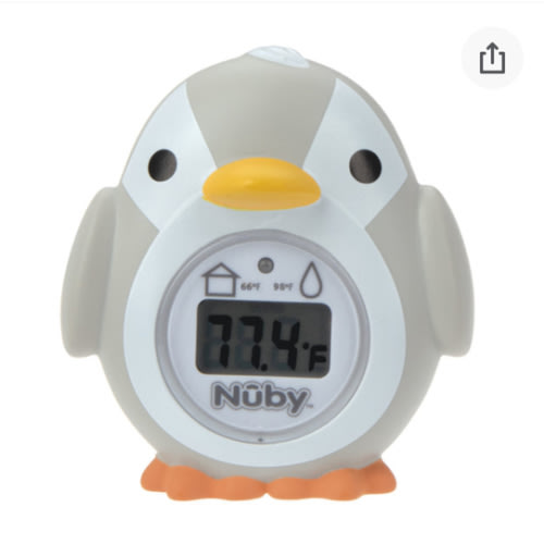 Penguin Bath & Room Thermometer
