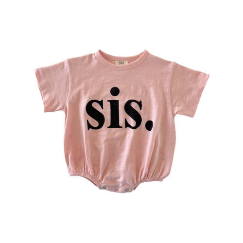 SIS Blush / Organic Graphic T-Shirt Bubble