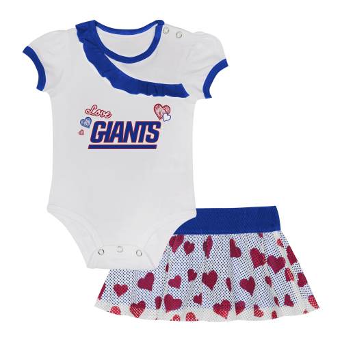 New York Giants Infant Love My Team Bodysuit & Skirt Set