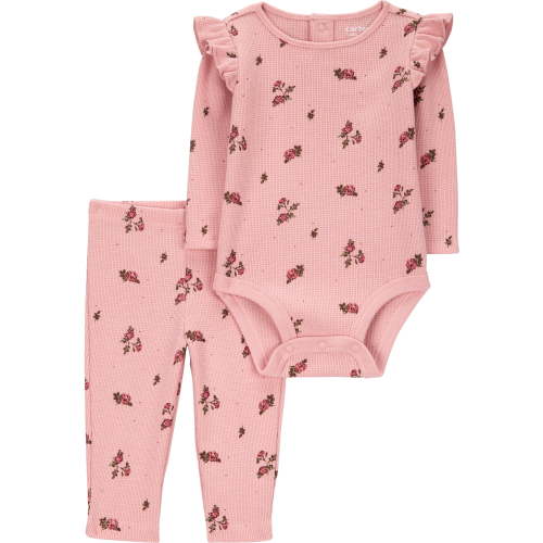 Carter's Child of Mine Baby Girl Outfit Set, 2-Piece, Sizes 0/3-24 Months