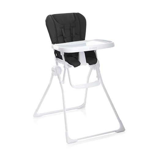 Joovy Nook High Chair, Compact Fold, Swing Open Tray, Black