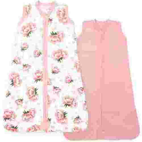 Baby Sleep Sack 3-6 Months, Cotton Sleep Sacks for 306 Months, Unisex Sleeping Bag Sack, Small Size, 2-Way Zipper, 0.5 Tog Breathable Cotton