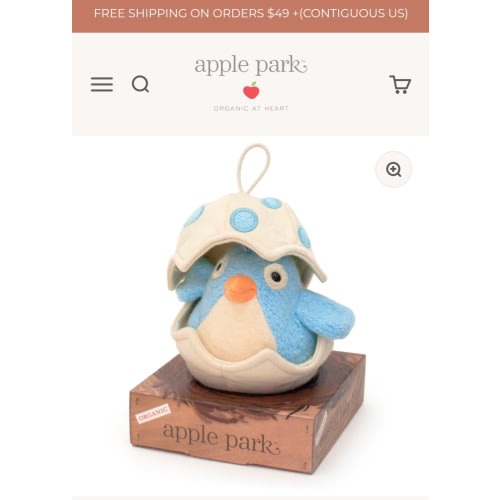 Musical Baby Bird Pull Toy - Blue