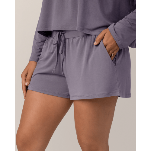 Aria Bamboo Casual Lounge Short | Granite - Kindred Bravely