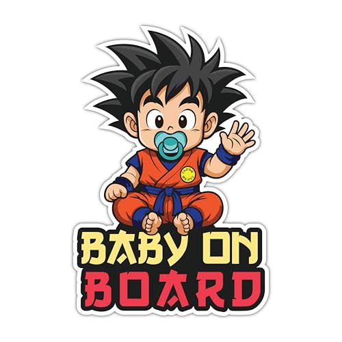Thats It! Anime Baby on Board Sticker | Removable Decal Car Bumper | Indoor Outdoor Window Sticker | Vinyl Decal for Car, Truck, and Van | Waterproof & Long Lasting Sticker | TI–420