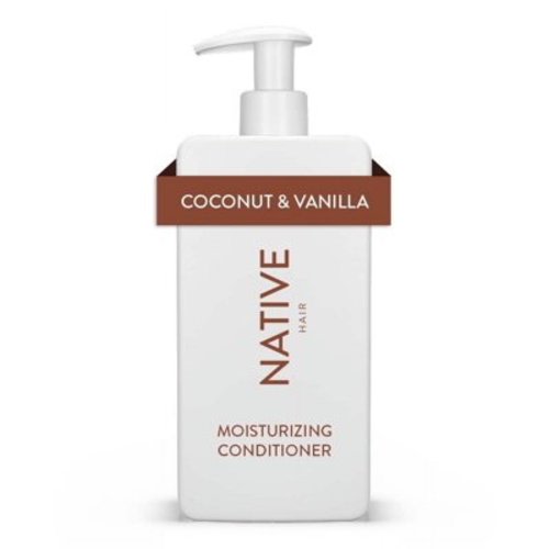 Native Moisturizing Conditioner, Coconut & Vanilla, Sulfate & Paraben Free, 16.5 oz