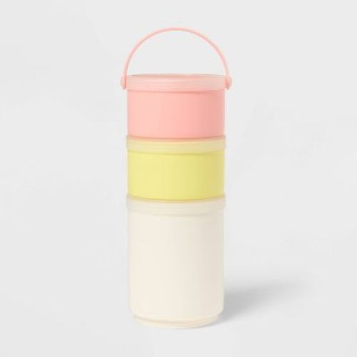 52oz Round Stackable Container Pink - Sun Squad™