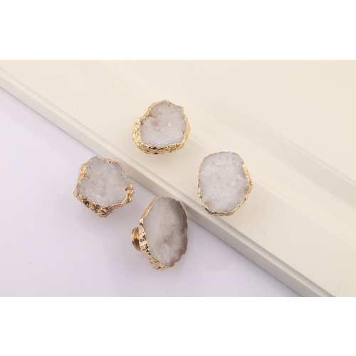 Gold Edging Crystal drawer knob, Cabinet Knobs dresser knob, cupboard drawer pulls, modern dresser knobs, furniture makeover hardware
