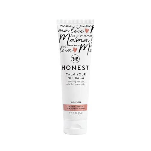 The Honest Company Mama Calm Your Nip Balm, Nourishing Soothing Nipple Cream for Nursing, Naturally Derived and Safe Sensitive Baby Skin, 1.75 fl oz
