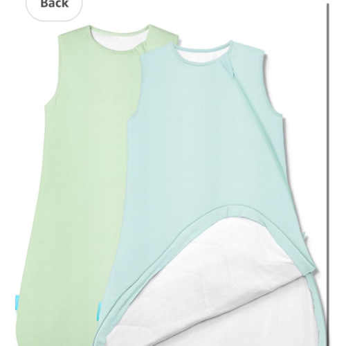 Amazon.com: PurComfy Supersoft Sleep Sack 1.0 TOG, Premium Bamboo Viscose Baby Sleeping Bag, 2-Way Safe Zipper Sleep Sacks 6-15 Months : Baby