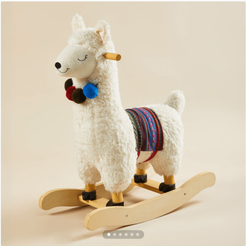 Llama Plush Rocker