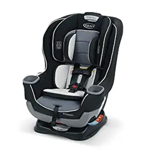 Graco Extend2Fit Convertible Car Seat, Ride Rear Facing Longer with Extend2Fit, Gotham - 2-in-1