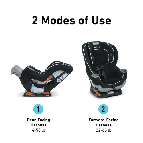 Extend2Fit® Convertible Car Seat