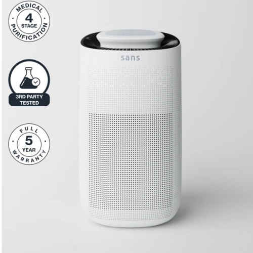 Sans Air Purifier - HEPA 13 Filter, Activated Carbon and UV-C Light