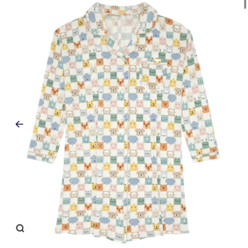 Check Mates Women's Sleep Shirt - Little Sleepies