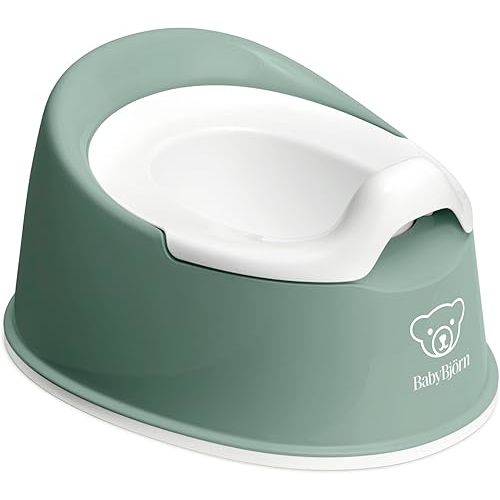 BabyBjörn Smart Potty, Deep Green/White