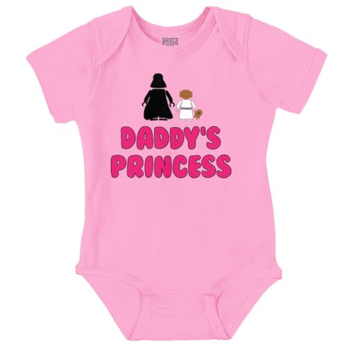 Brisco Brands Daddy's Princess Dark Galaxy Baby Bodysuit Jumper Girls