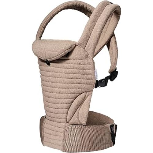 Bumpsuit Baby Carrier for Men Women Newborn to Toddler (7-45 lbs), Ergonomic Face-in & Face-Out Quilted Shell Baby Wearing Carrier with Pockets and Padded Cross Over Back Straps