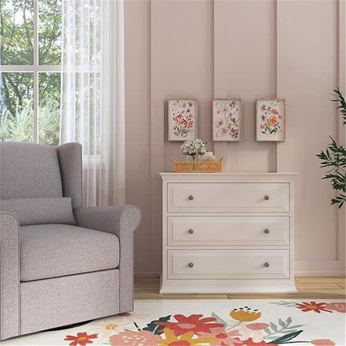 DaVinci Signature 3-Drawer Dresser in White