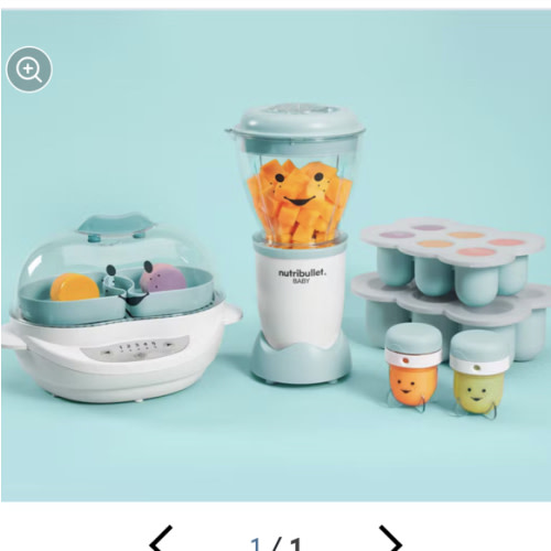 nutribullet Baby and nutribullet Baby Turbo Steamer Bundle
