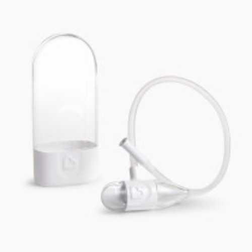 Munchkin® ClearNose™ Baby Nasal Aspirator - No Filters Needed, Gentle Nose Sucker for Baby Snot, Clear/White