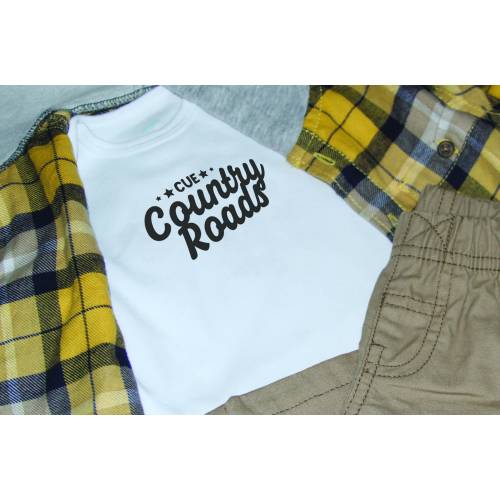 COUNTRY ROADS Onesie - Made to Order
