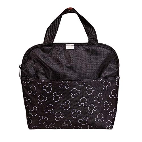 J.L. Childress Disney Baby MaxiCOOL Breast Milk Cooler Travel Bag - Insulated Baby Bottle Storage Bag, Portable Organizer Pack for Moms, Includes Ice Pack, Fits 4 Bottles - Mickey Mouse
