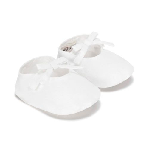 Linen Bow Soft Shoe