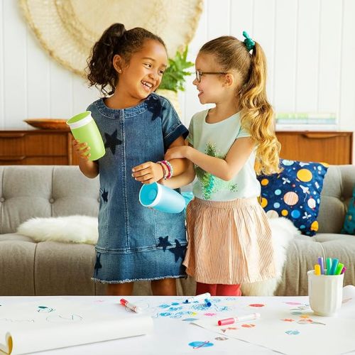 Munchkin® Miracle® 360 Toddler Sippy Cup, 10 Ounce, Blue (Pack of 2) - 2 Pack