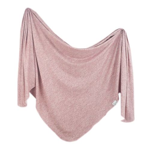 Copper Pearl Baby Swaddle Blanket - Premium Knit Baby Blanket, Large Soft Stretchy Receiving Blankets for Baby Girl, Swaddles for Newborn, Infant, and Toddler (Maeve)