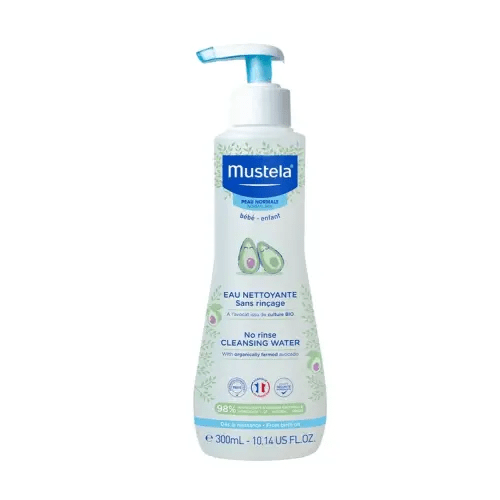 Mustela No-Rinse Cleansing Water 300Ml | Baby Bunting AU