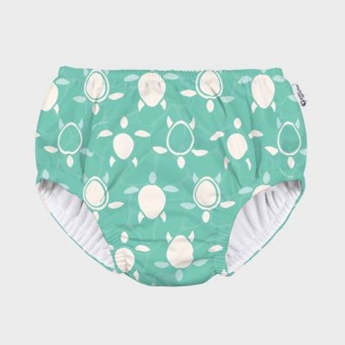 green sprouts Baby Eco Pull-Up Starfish Printed Reusable Swim Diaper - 12M