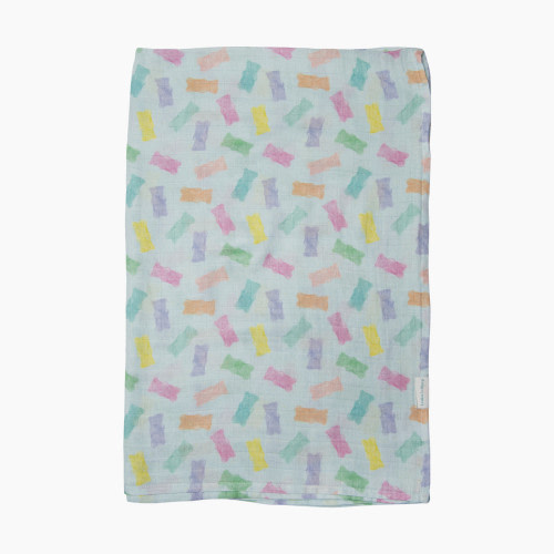 Loulou Lollipop Muslin Swaddle - Gummy Bear