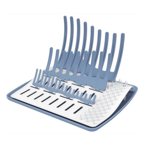 Dr. Brown's Folding Baby Bottle Drying Rack for Space-Saving Easy Storage: Polypropylene, Freestanding Mount, Countertop Placement