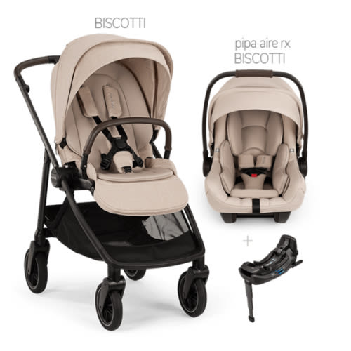 Nuna® SWIV™ Stroller + PIPA Aire RX Travel System & Base
