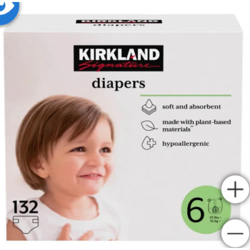 Kirkland Signature Diapers Sizes 6