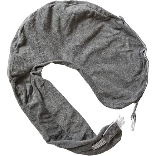 My Brest Friend Deluxe Nursing Pillow Cover - Slipcovers for Baby - Adjustable Fit, Easy Care, Durable - Original Nursing Pillow Not Included, Dark Grey