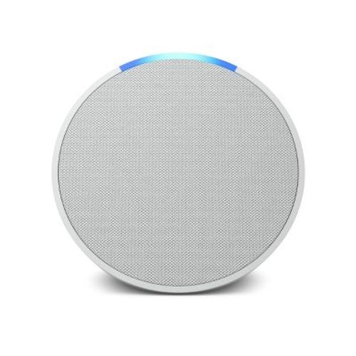 Amazon Echo Pop (1st Gen, 2023 Release) Full Sound Compact Smart Speaker With Alexa - Glacier White