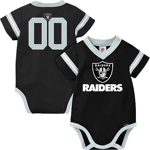 Gerber NFL Unisex Baby Nfl Team Jersey Onesie Bodysuit 0-3 mo