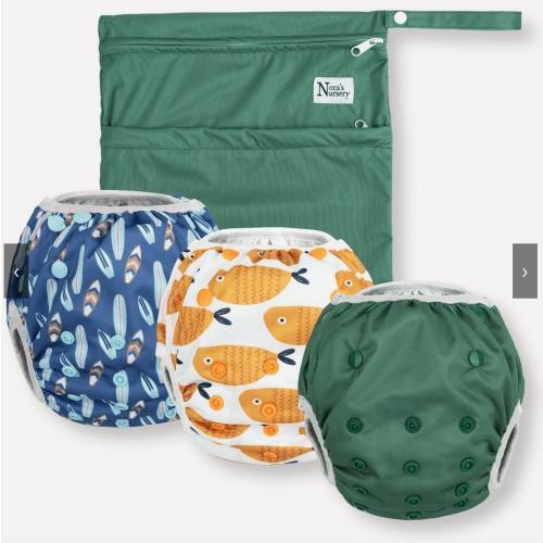 Harbor Hues 3-pack Swim Diapers
