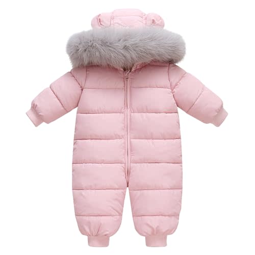 Unisex Newborn Essentials Jumpsuit Outfits Toddler Snowsuit winter Hooded Jacket