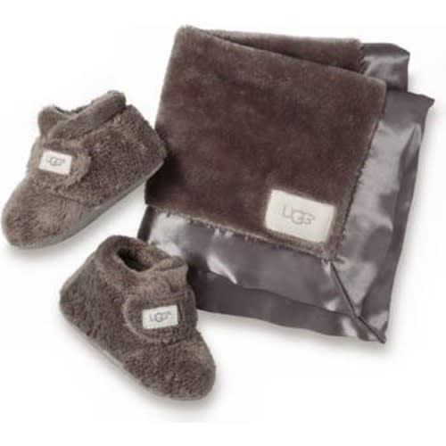 Bixbee Bootie & Lovey Blanket Set, 4/5 M